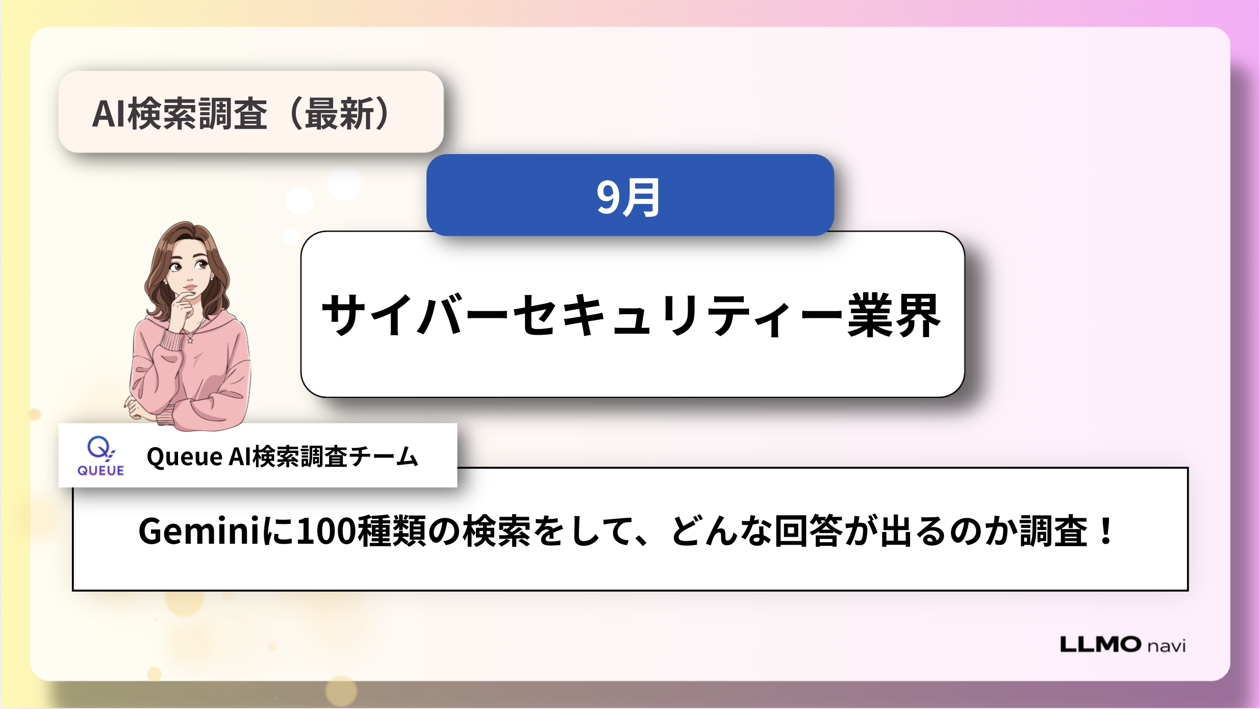 Geminiはサイバーセキュリティを何を根拠に答える？100問調査で見えた参照元と企業・製品の分散