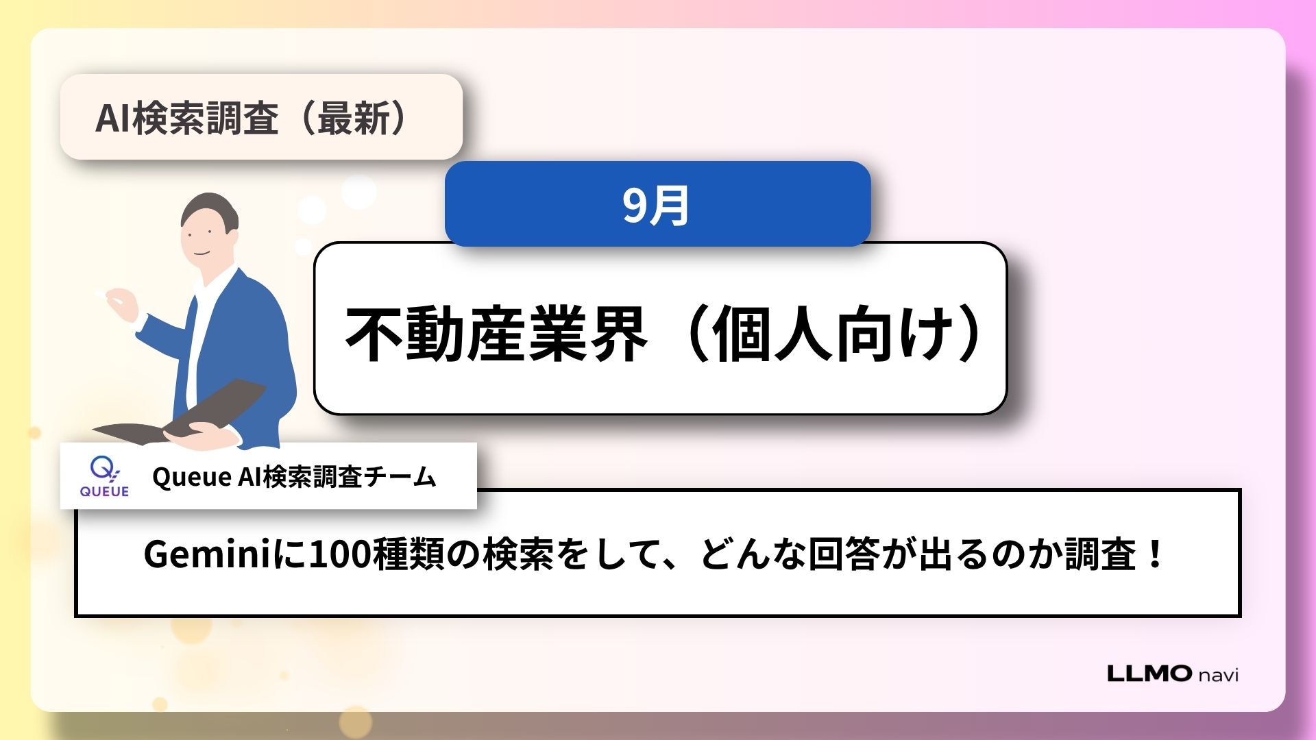 不動産業界(個人向け)のGemini100問調査 iettyの本文登場を質問の目的から読む