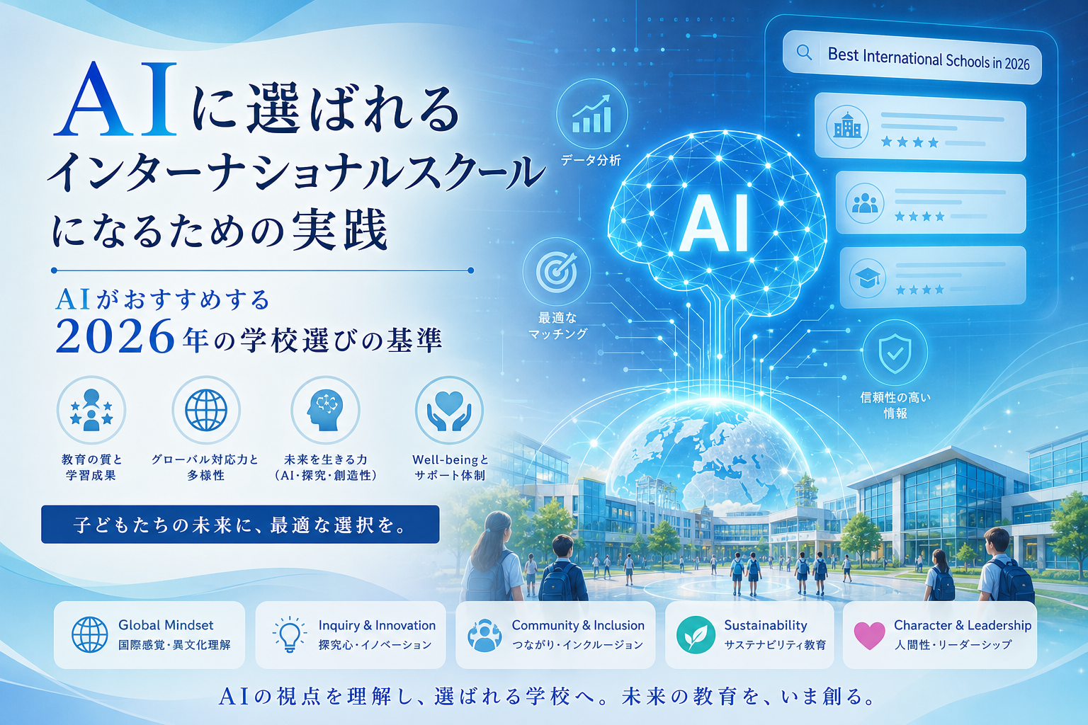 Becoming an AI-Recommended International School: Criteria for Choosing Schools in 2026